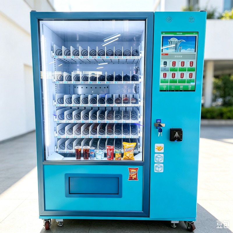 Vending Machine Qr Code - Máquina de Venda Automática de Snacks