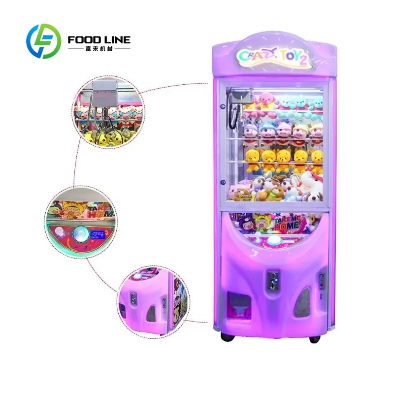 Arcade Toy Vending Machine - Máquina de Jogo de Grua de