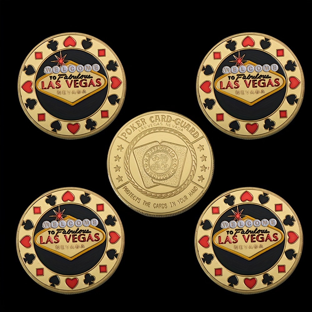 Token Coin Mechanism - 5 pçs bem-vindo ao nevada las
