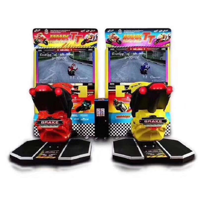 Racing Arcade Cabinet - Simulador de Condução Operado por Moedas,