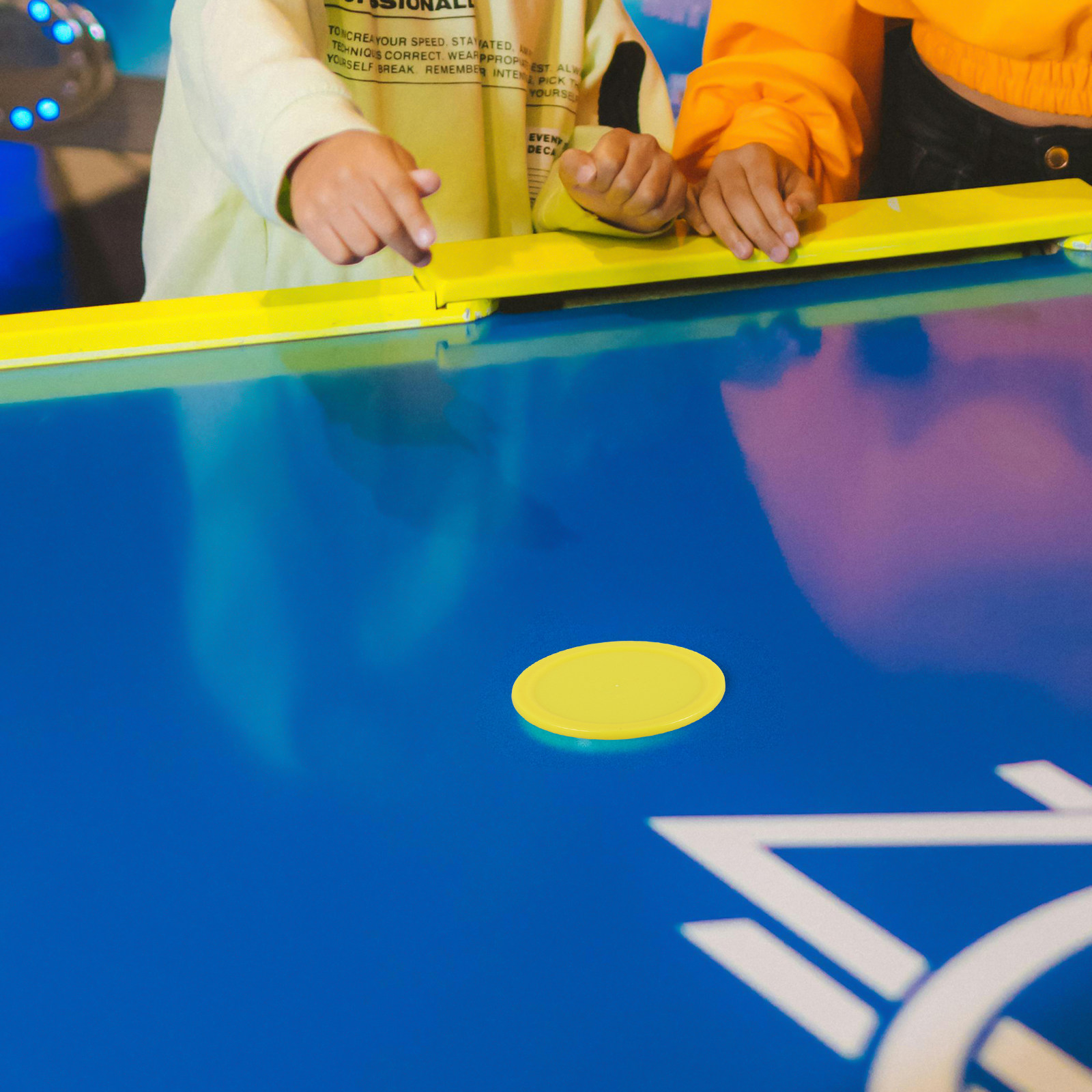 Air Hockey Table - 16 discos de plástico para hóquei