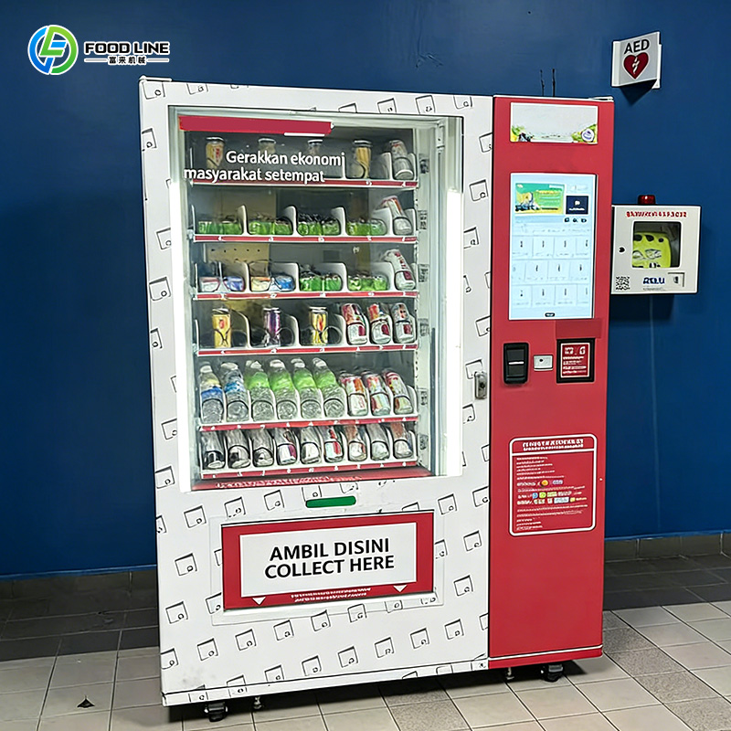 Máquina de Venda Automática de - Vending Machine Qr Code avaliação e preço
