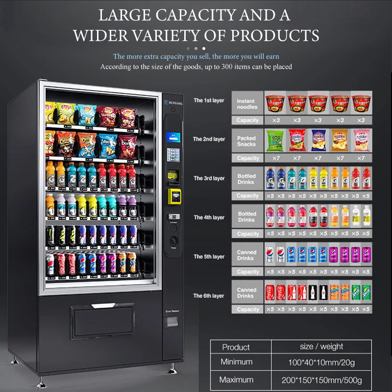Máquina de Venda Automática co - Commercial Vending Machine avaliação e preço