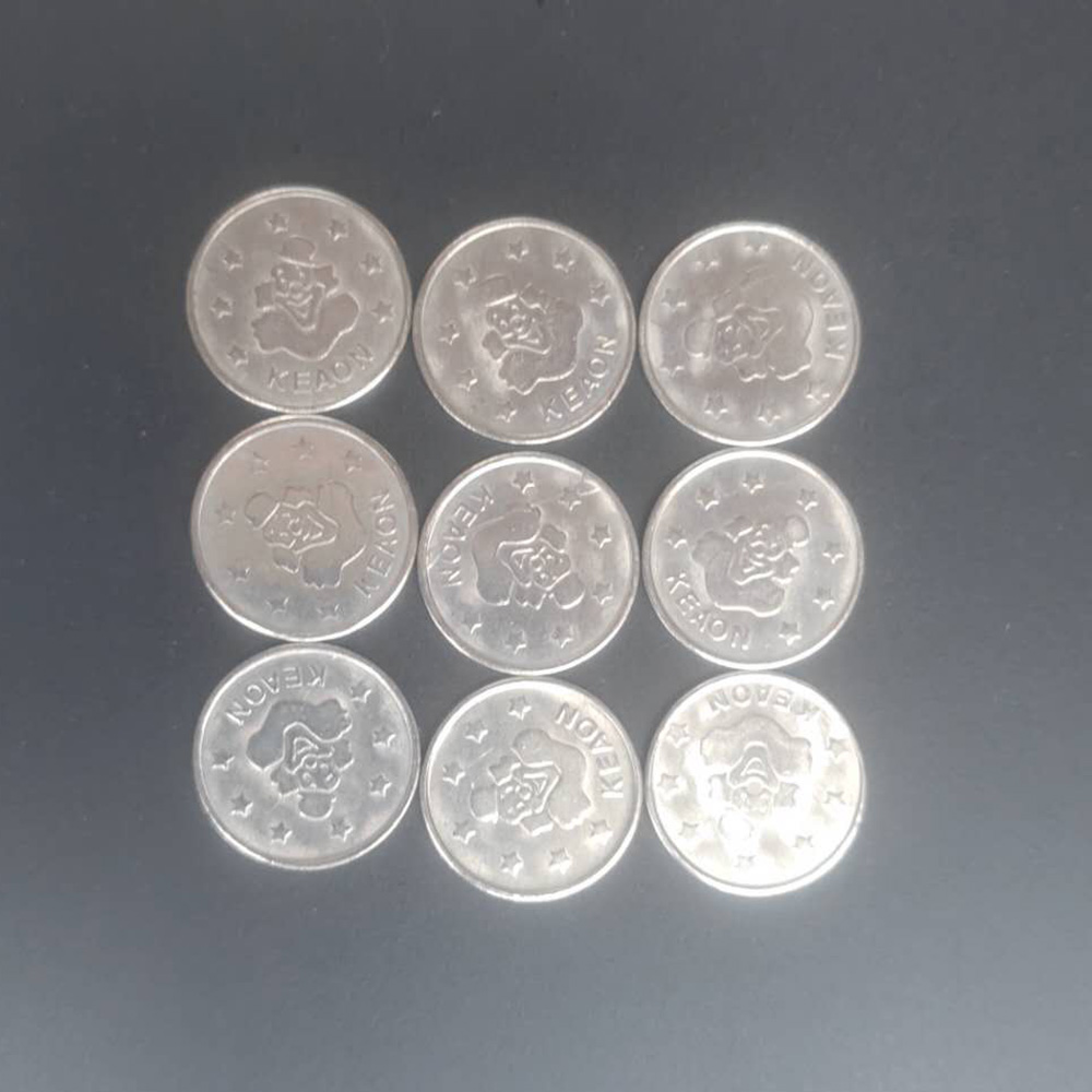 1000 peças de Fichas de Aço In - Coin Pusher Machine avaliação e preço