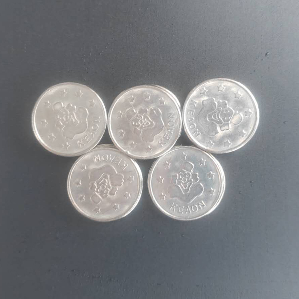 1000 peças de Fichas de Aço In - Coin Pusher Machine avaliação e preço