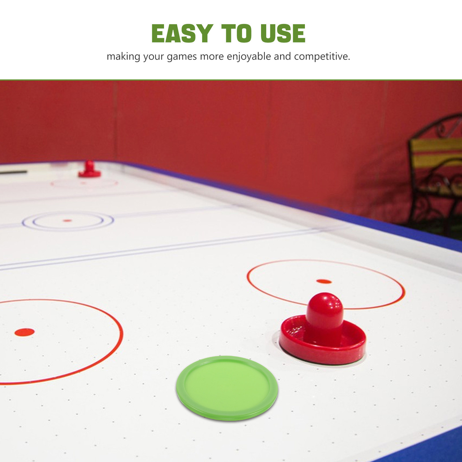 16 discos de plástico para hóq - Air Hockey Table avaliação e preço