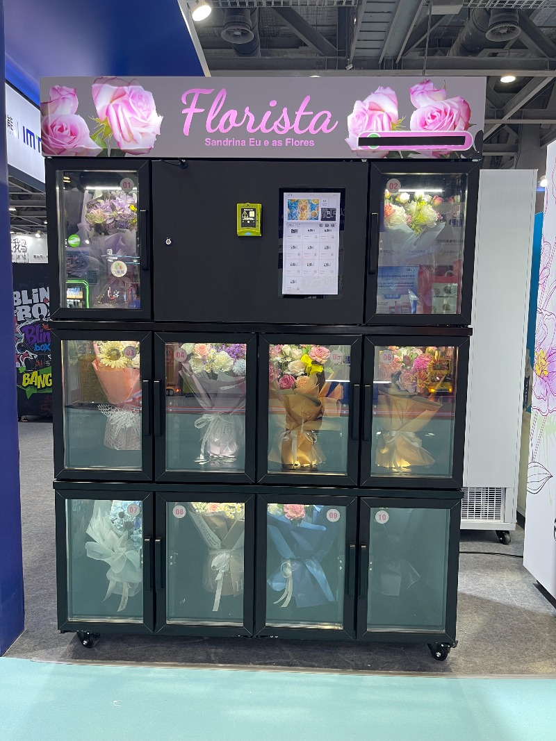 Máquina Expendedora de Flores  - Bill Acceptor Vending avaliação e preço